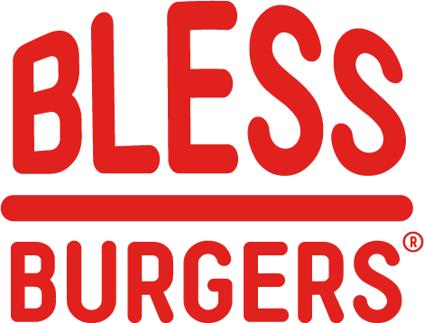 Bless Burgers Röd Logo
